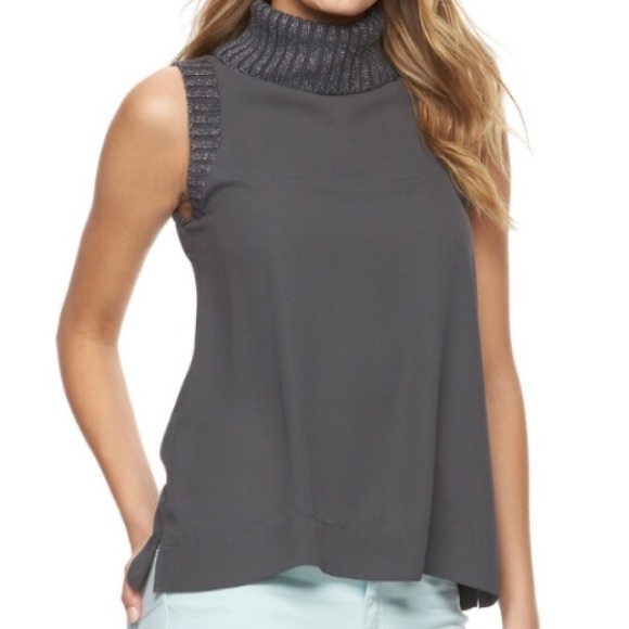 Juicy Couture Sleeveless Turtleneck 